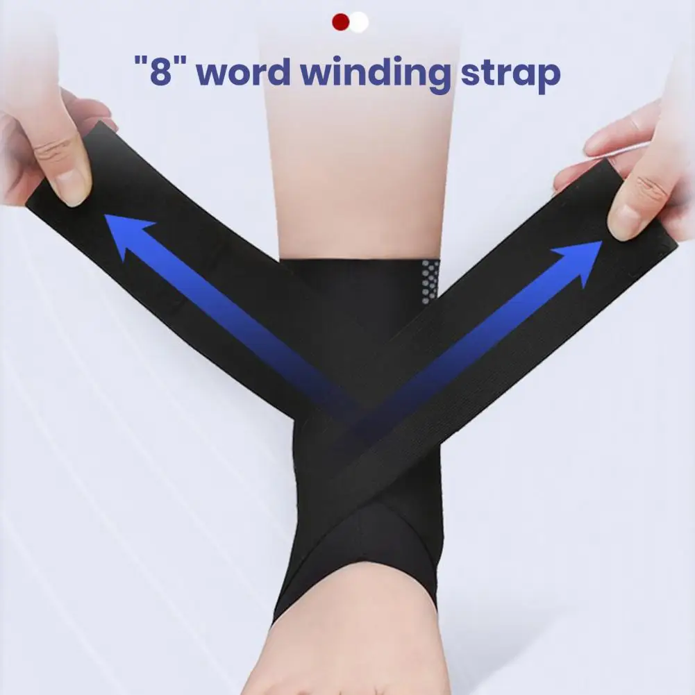 Fitness Ankle Straps Ankle Straps Ankle Support Ankle Support Brace Sports Ankle Support High Elastic Ankle Brace Sleeve for Sports Sweat Absorption Compression Strap Belt Breathable