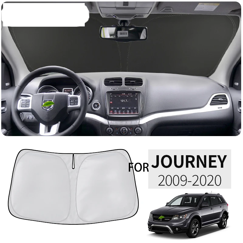 Car Styling Nano-Insulat Windshield Sunshade Front Window Sun Shade Visor Auto Interior Accessories For Dodge Journey 2009-