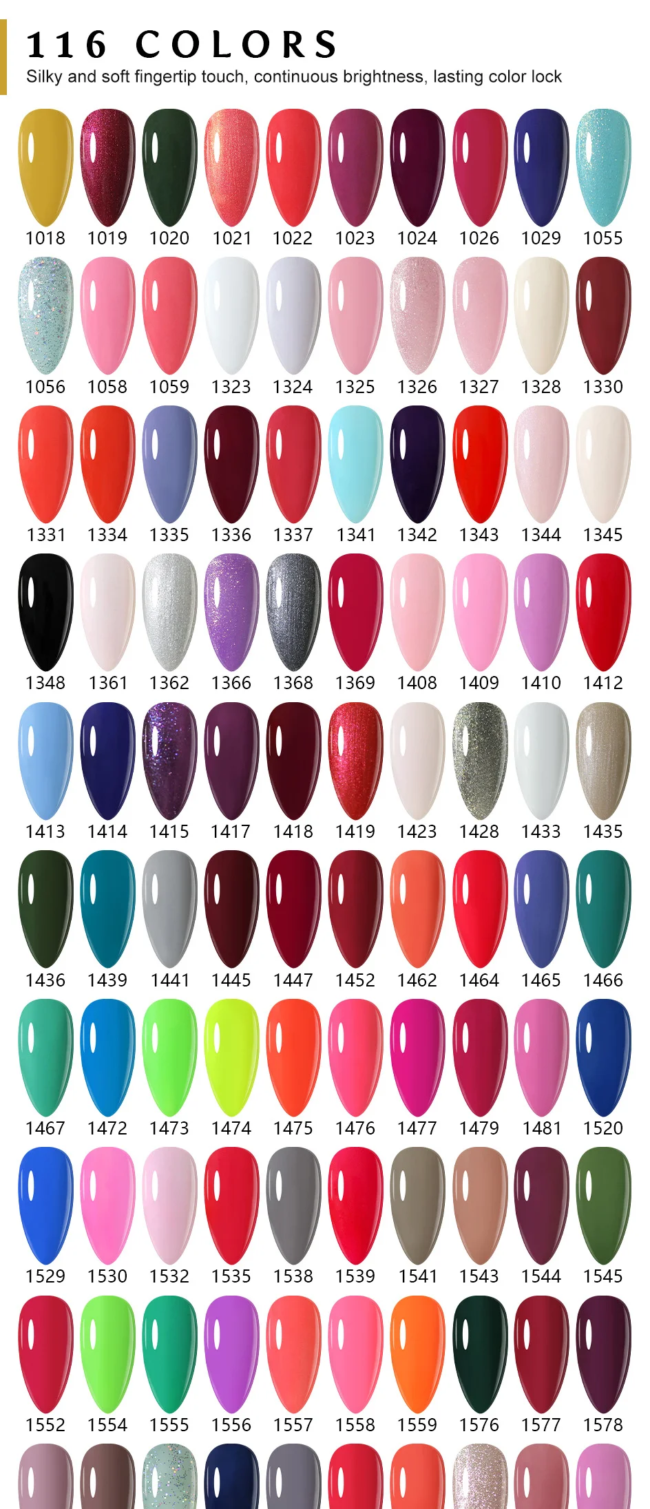 Arte Clavo 15ml Fashion Gel Nail Polish Hema TPO Free Red Colors Glitter Semi Permanent Soak Off UV LED Ultra Diamond Varnish