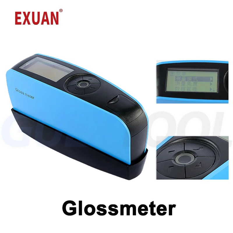 60&deg; High Precision Glossmeter Stone Paint Ink Marble Measuring Instrument Furniture Ceramic Tile Auto Calibrationand Gloss Meter