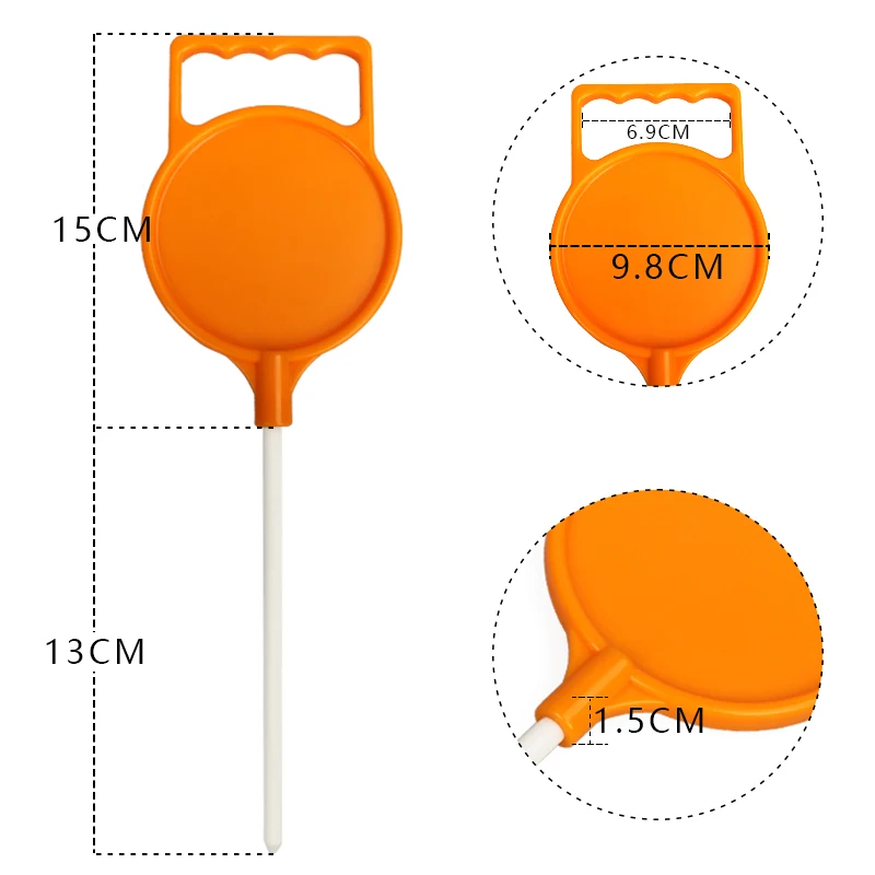 1 pcs Colorful Plastic Golf Tee Marker Lightweight Golf Ball Position Marker Golfs Court Tee Marker Accessories 3