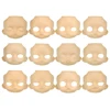YMY Gsc Different Face Shapes Replacement Without Makeup 1/12 bjd Face Open Head ob11 Doll Accessories Diy Toy For GSC Head OB11 6