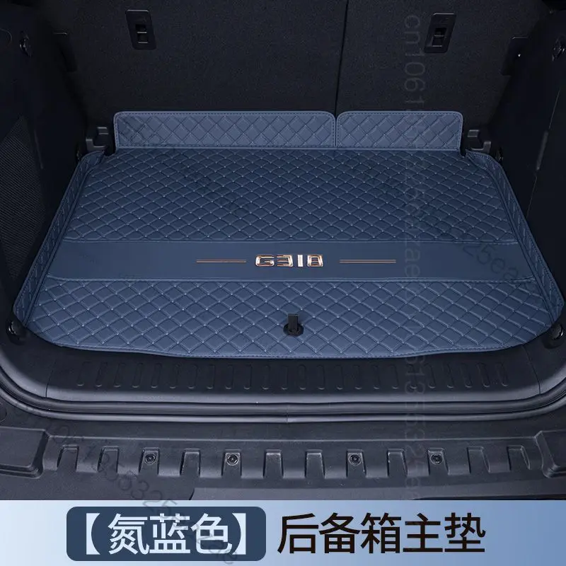 blue mat
