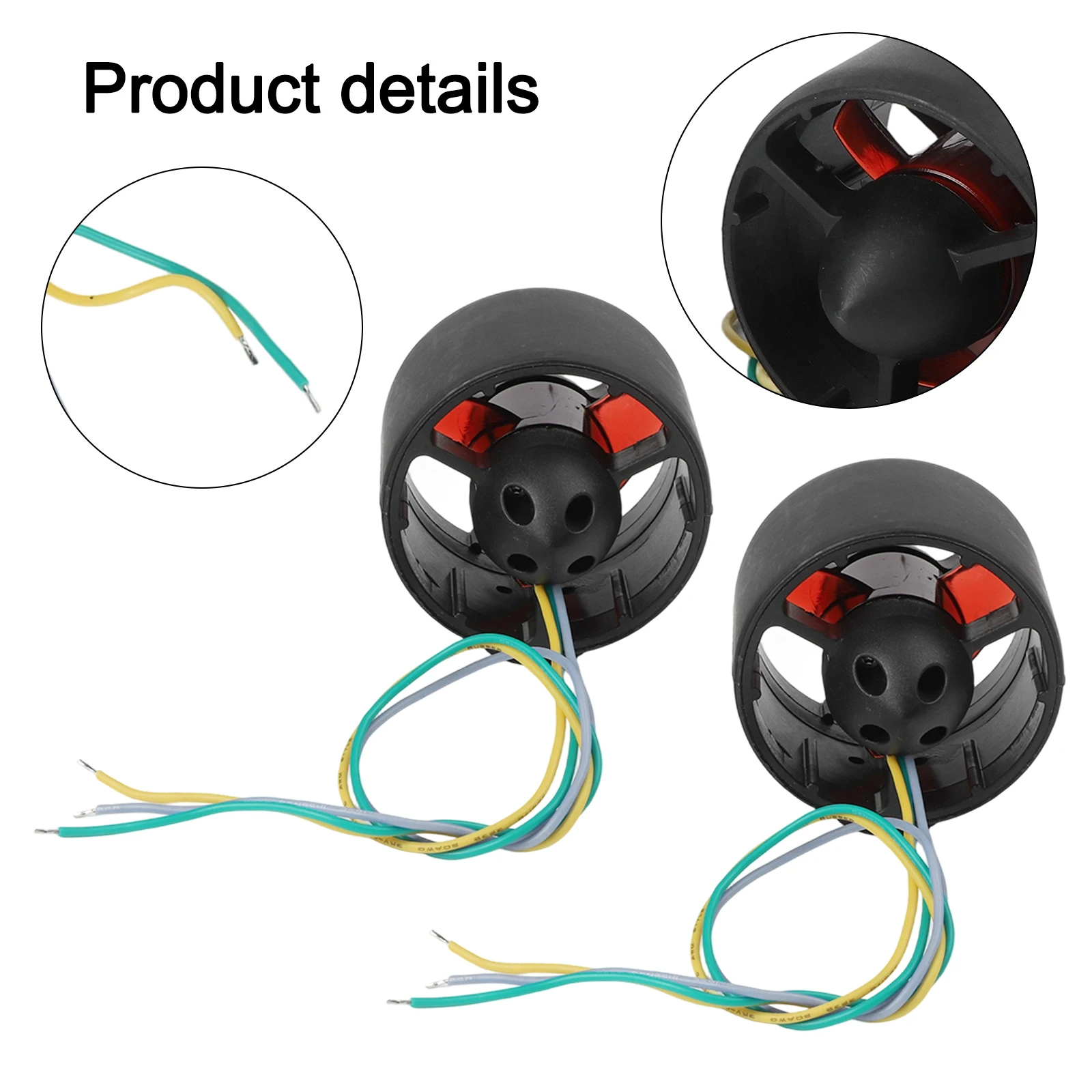 RC Laivas Propellers 300KV Bezsuku Motors 12-24V 20A