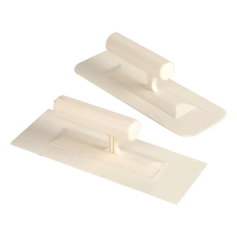 Building Trowel Plastic Plastering Trowel Tile Flooring Bricklayer Concrete Tools 9.4x3.5in Cement Concrete M4YD bricklaying trowel square notched trowel concrete hand edger