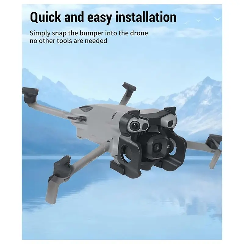 Installation facile de la housse de protection ABS sur le cardan du DJI Mini 5 Pro