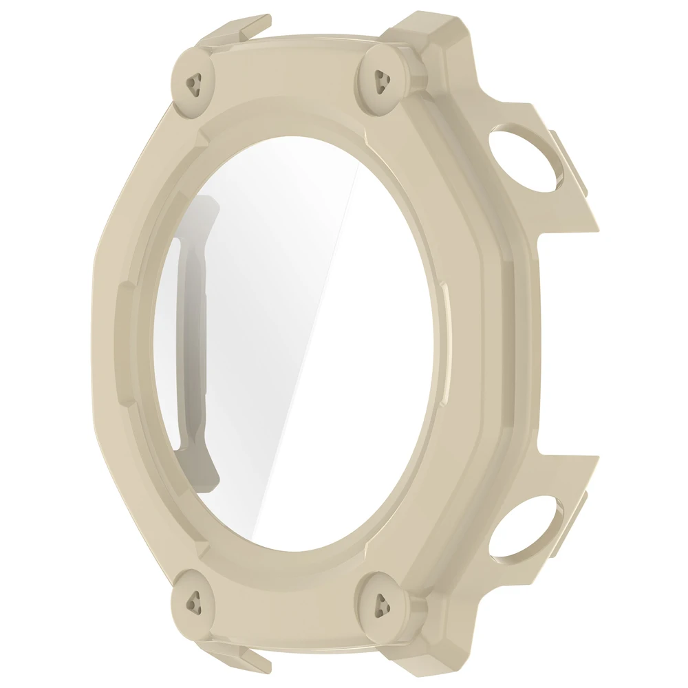 Durable Tempered Glass PC Case for Smartwatch - Full Protective Skin & Hard Shell Guard