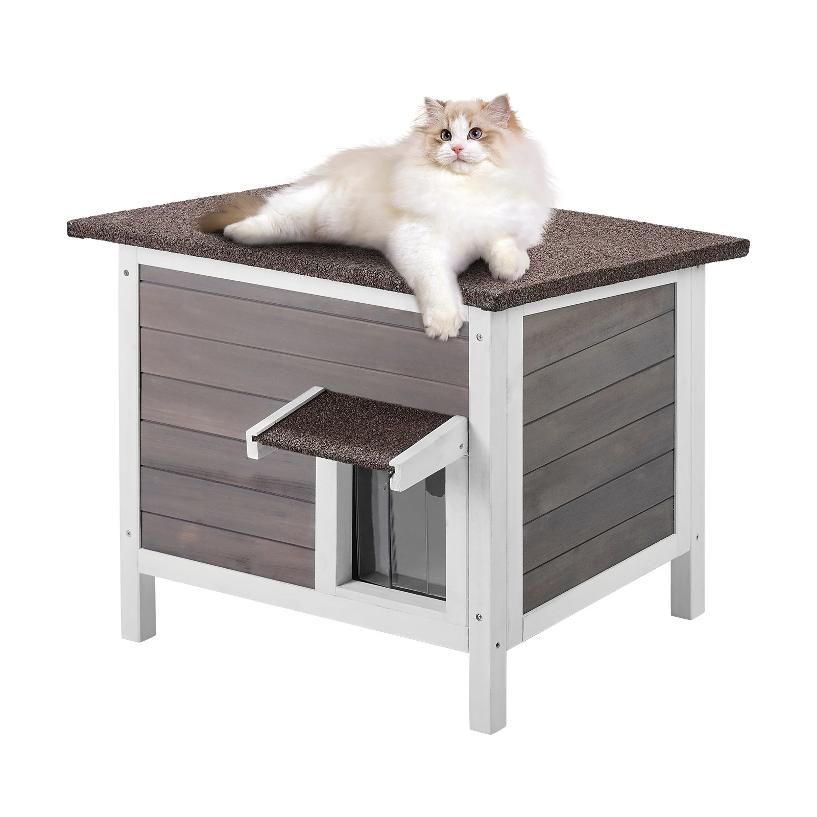 Weatherproof Outdoor Cat House 1
