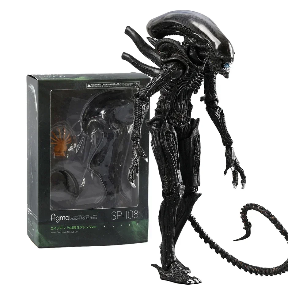 figma SP-108 エイリアンとALIEN WARRIOR フィギュア Alien Figma SP-108 Big Chap PVC Action Figure Toy Figurine