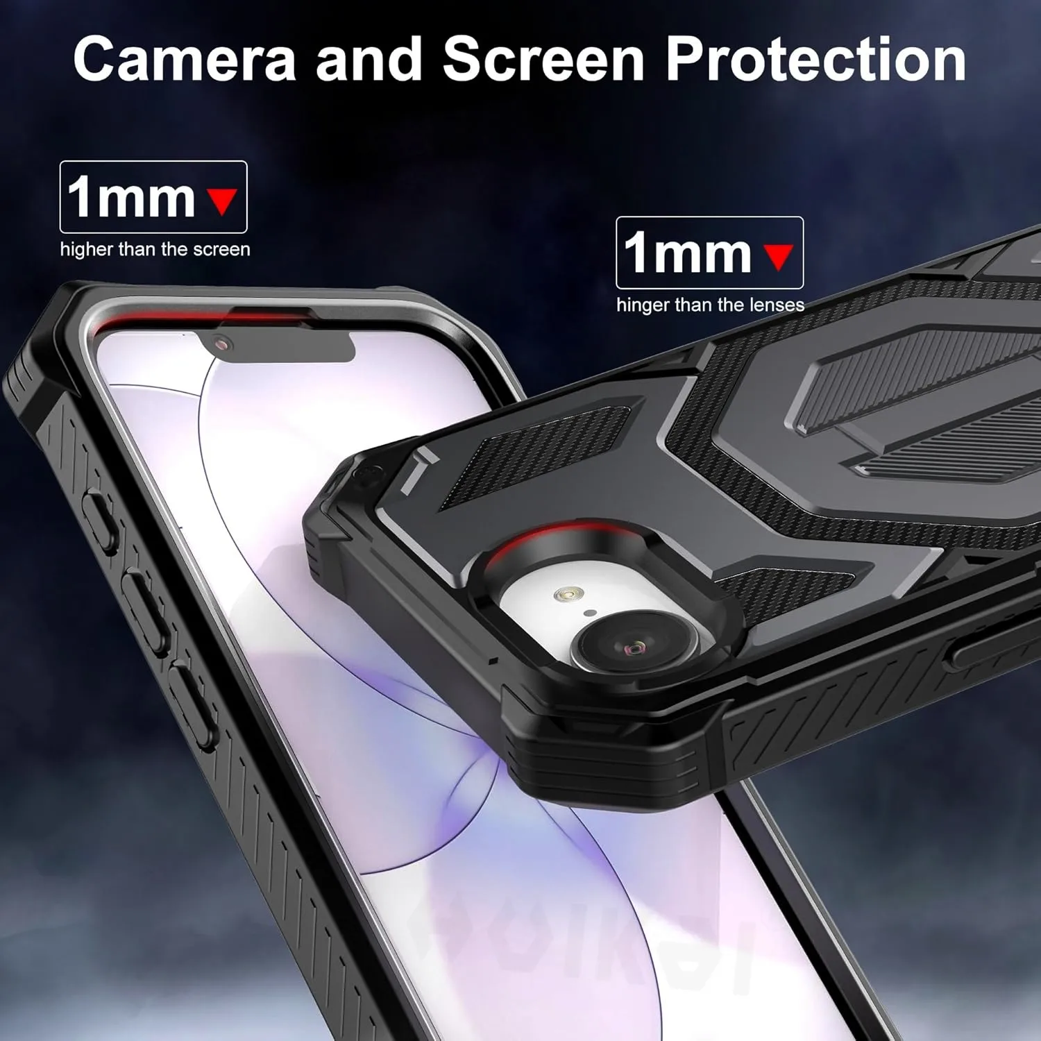 Magnetic Military-Grade Shockproof Protective Phone Case