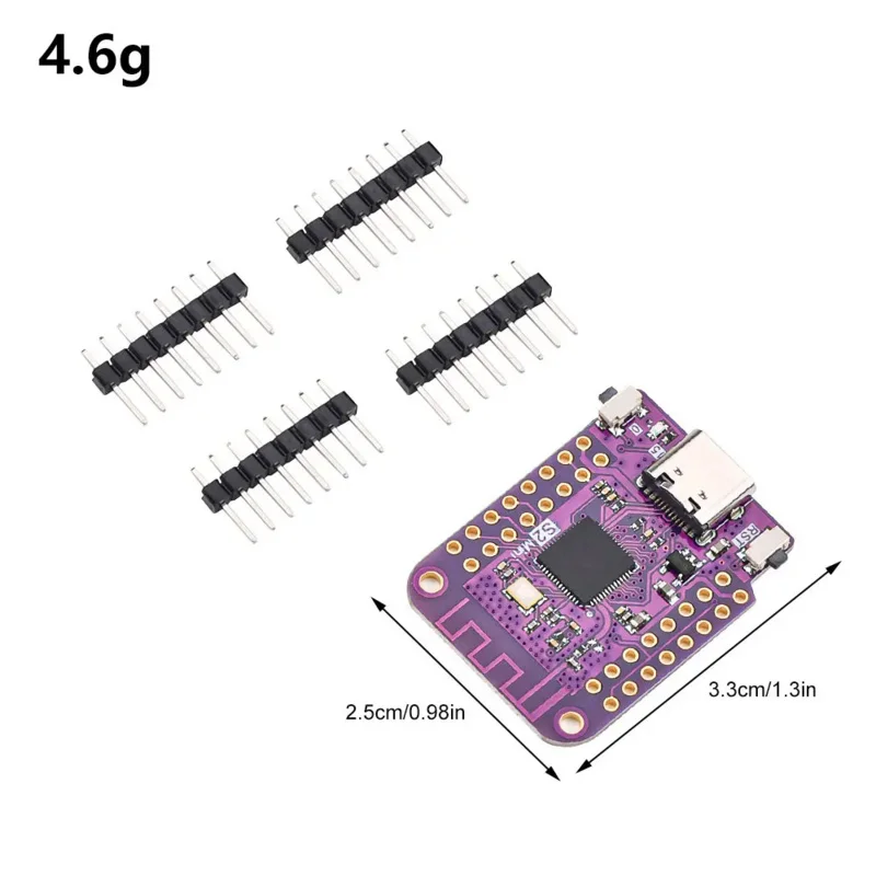 รูปสินค้า ESP32-S2 Mini WiFi บอร์ดพัฒนา IoT 4MB Flash