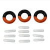 Weight Power Swing Ring Red and Black (3pcs)  Lead Weight Tapes(10pcs) for Golf Clubs Warm Up Training Practice 1