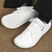 Wide-Toe-Box Barefoot Shoes for Men Minimalist Breathable Comfortable Trail Walking Shoes 8888