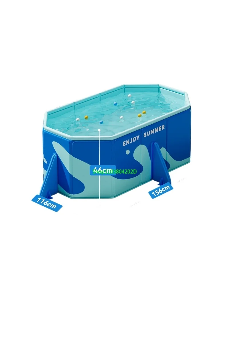 

Non-inflatable Swimming Pool Children's Household Foldable Pool Baby Swimming Bucket Family Outdoor