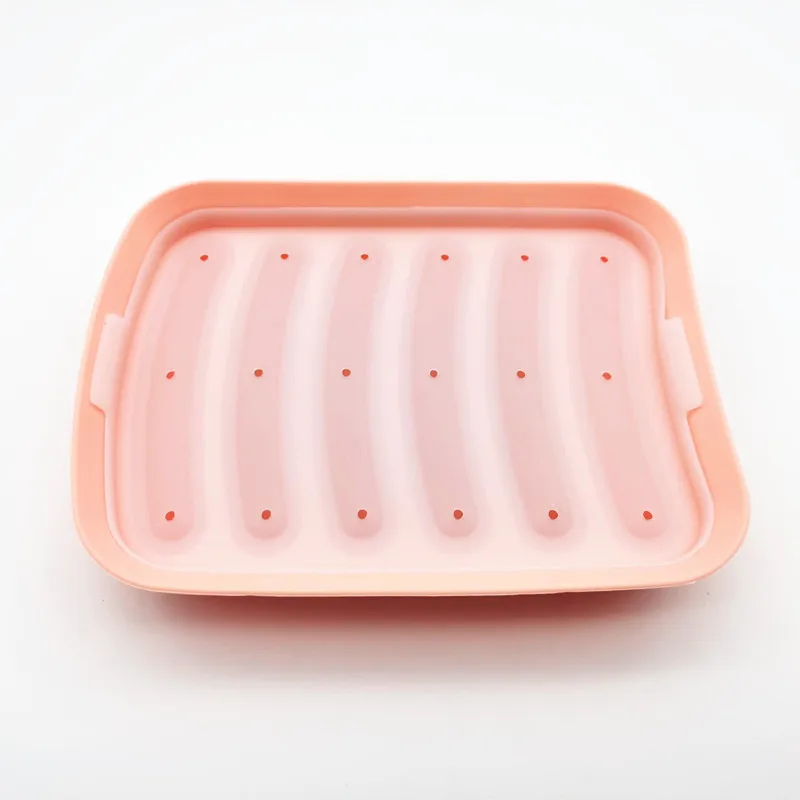 Sausage Mold Silicone DIY Handmade Hamburger Hot Dog Reusable Kitchen Accessories Gadget for Cake Baking Pie