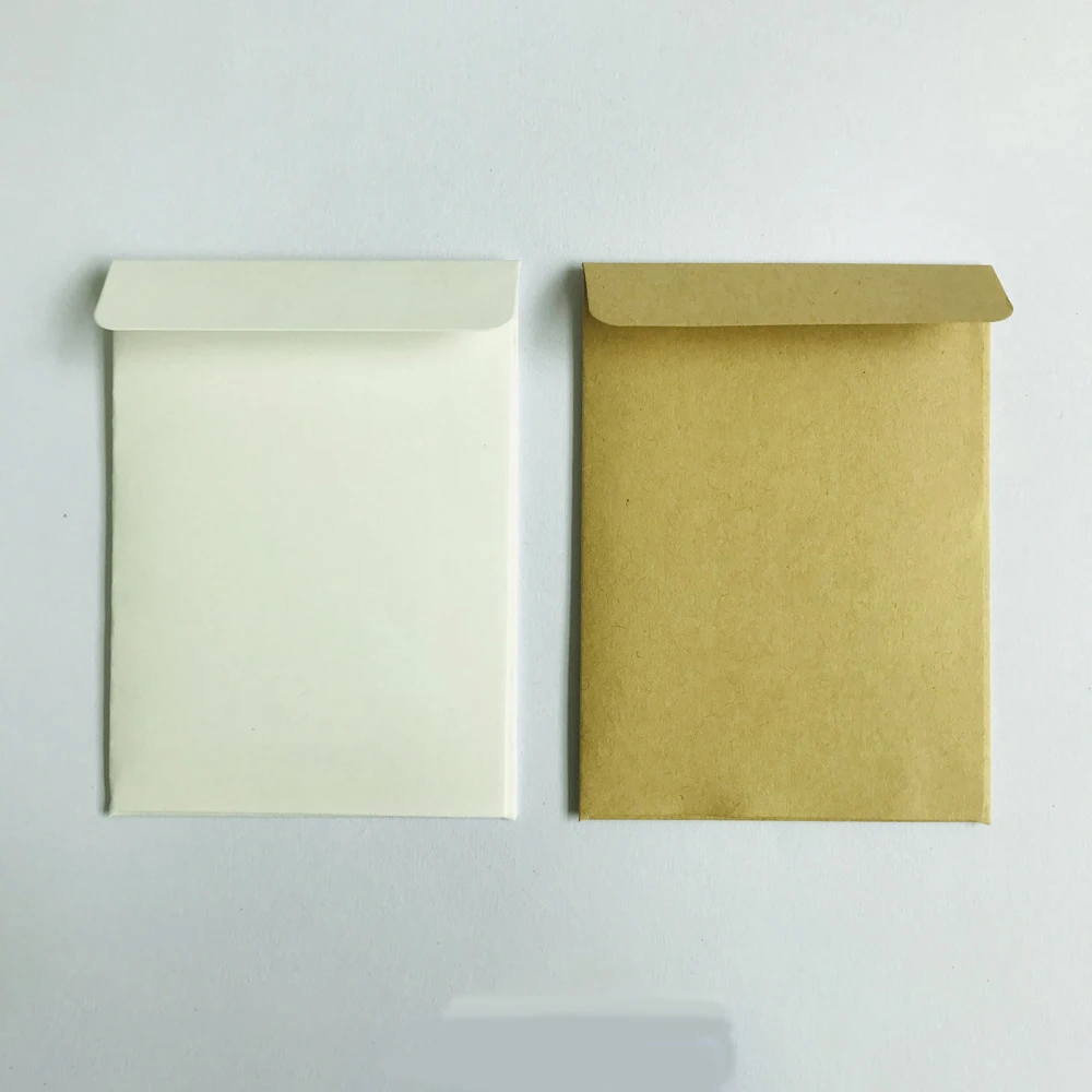 Mini Envelope Storage Bag Stationery Small Business Supplies Stationery Jewelry Gift Packaging Bag 2/3inch Photo 50pcs/lot