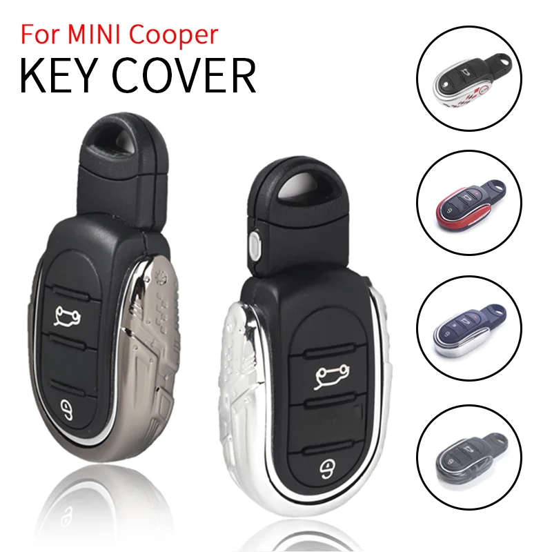 Hochwertige Schlüsselhülle aus Legierungsmaterial für Mini Cooper Zubehör Schlüsselabdeckung Schlüsselgehäuse für Mini Cooper F55 F56 F57 F54 F60