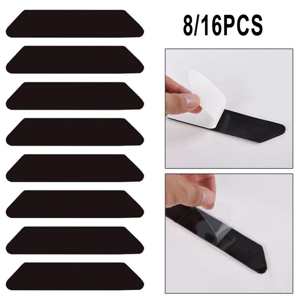 1 가방 핫 카펫 미끄럼 방지 스티커 재사용 가능한 실리콘 빨 수있는 안티 컬링..