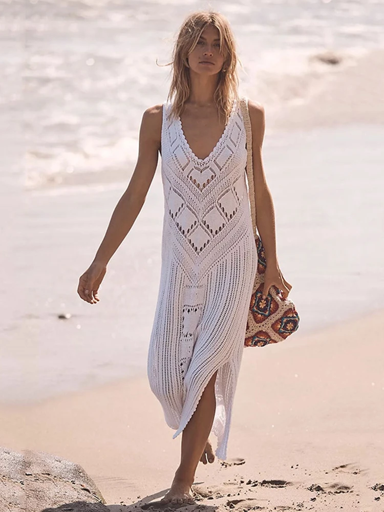 2022 Sexy Sleeveless Bikini Cover ups 