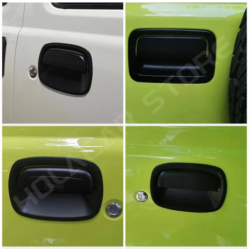 3-drzwiowa klamka samochodowa jimny Osłona boczna tylnej klamki drzwi tylnych do Suzuki Jimny JB64 JB74 2019 2020 2021 2022 2023 2024