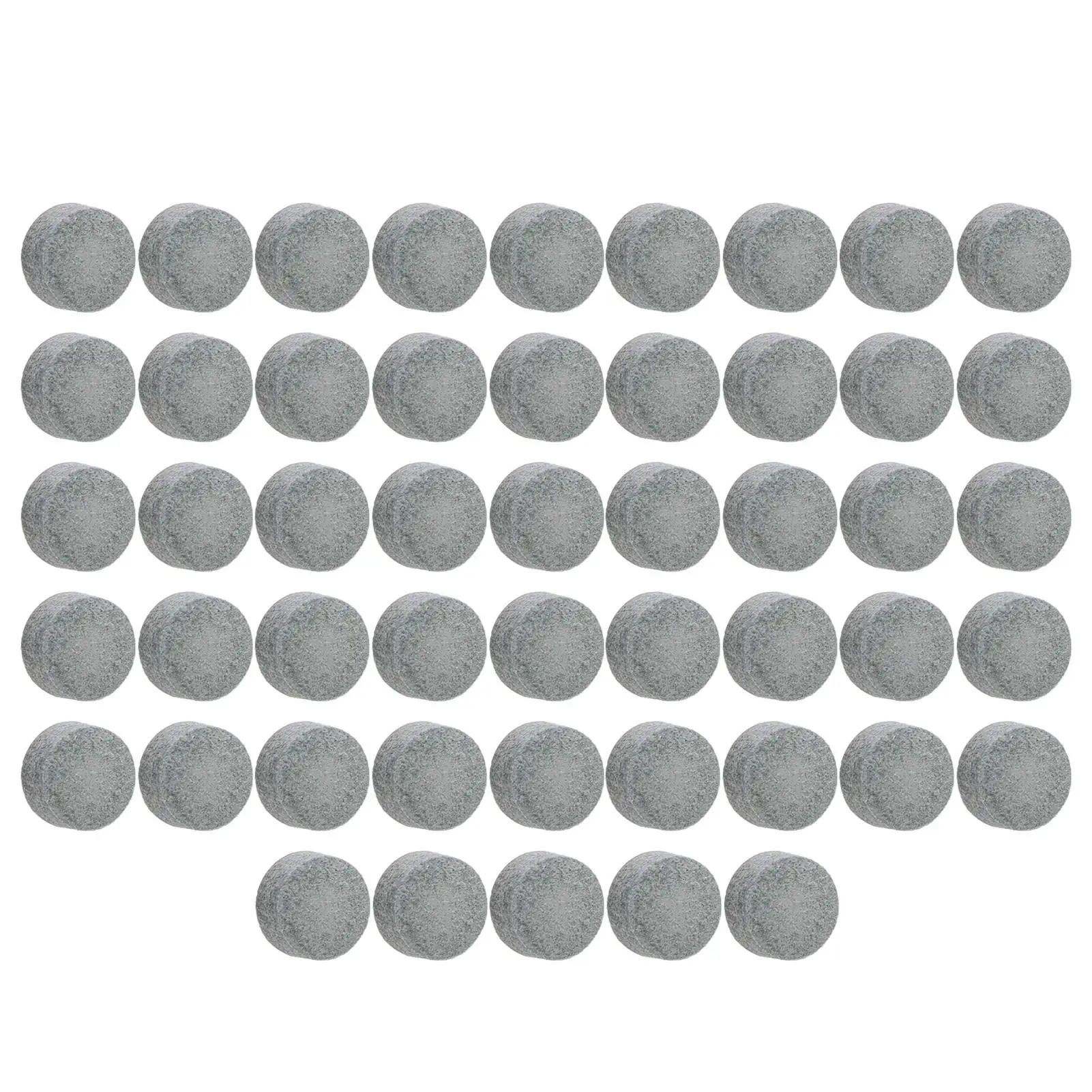 Snooker Pool Cue Tips Replacement Leather Head Billiard Accessories for American LP Game 50PCS