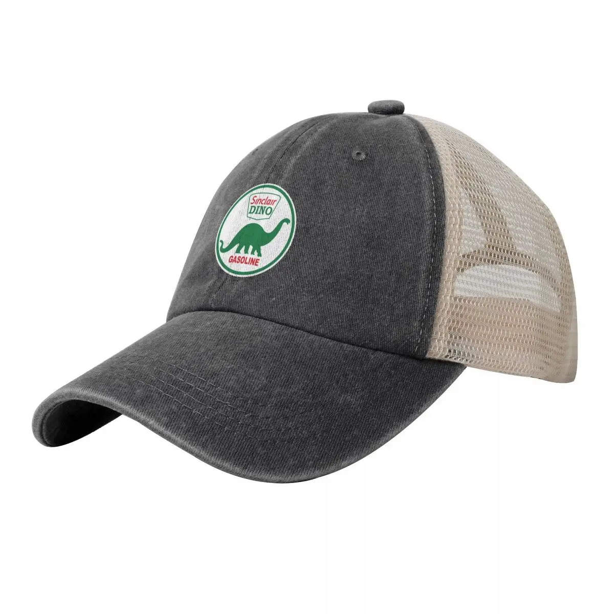 

Sinclair Dino Gasoline Cowboy Mesh Baseball Cap Kids Hat Rugby Men Golf Wear Women's