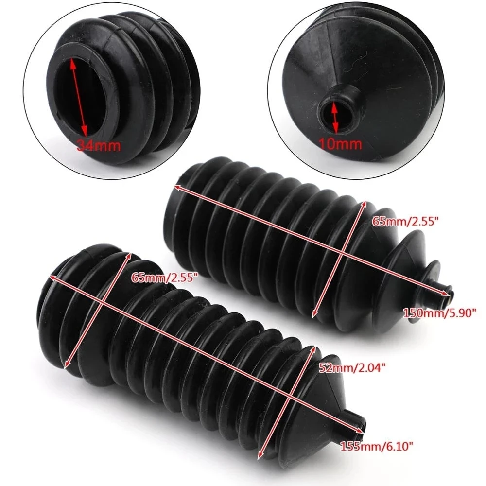 Steering Rack Boots Pair For Polaris Ranger Rzr 400 500 570 700 800 900 Accessories 5412012 5412013