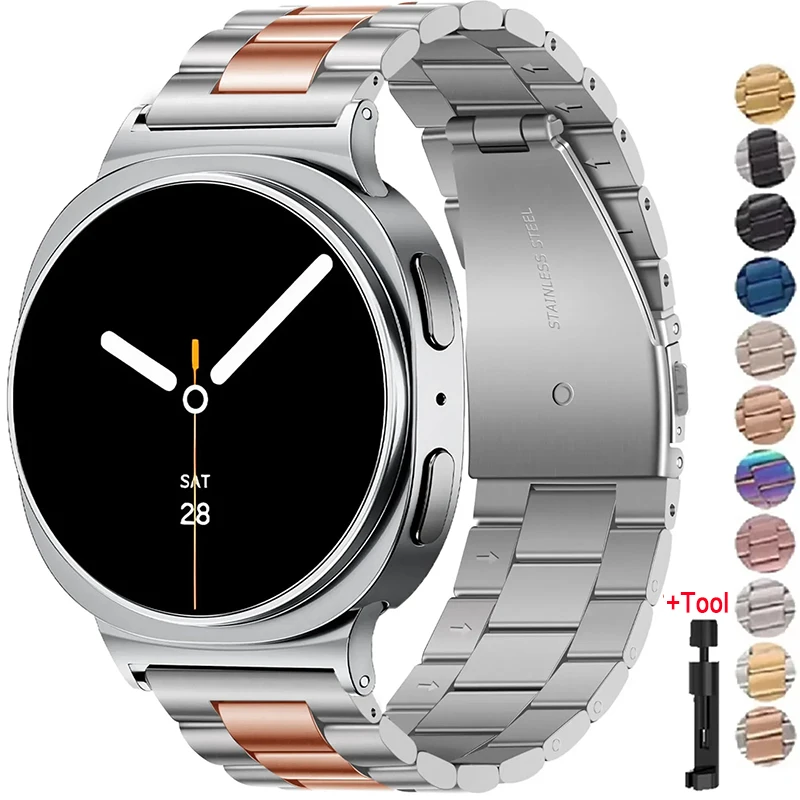 Stainless Steel Metal Watch Band Bracelet