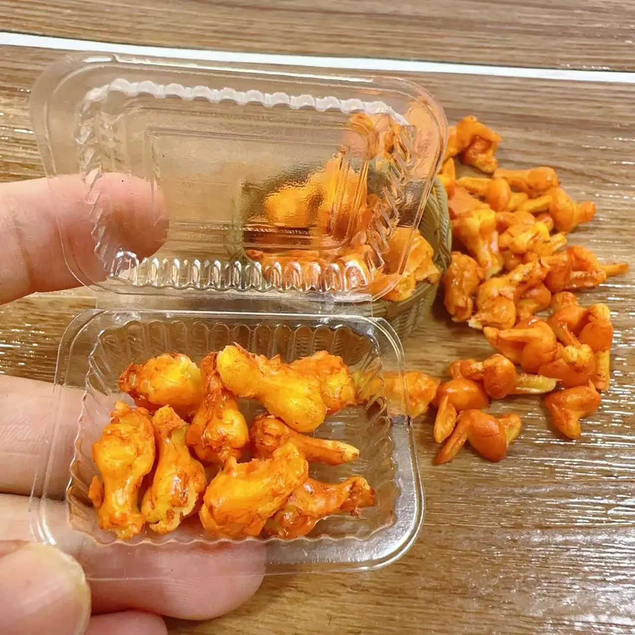New 1/6 Handmade with clay Delicious chicken wings and legs food for Doll House Mini Kitchen Doll House Toys Accessories 6