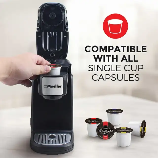 Compatible with K-Cup Pods or Grounds, Combo, Single Serve & Full 10c  Thermal Pot, Black and Stainless - AliExpress