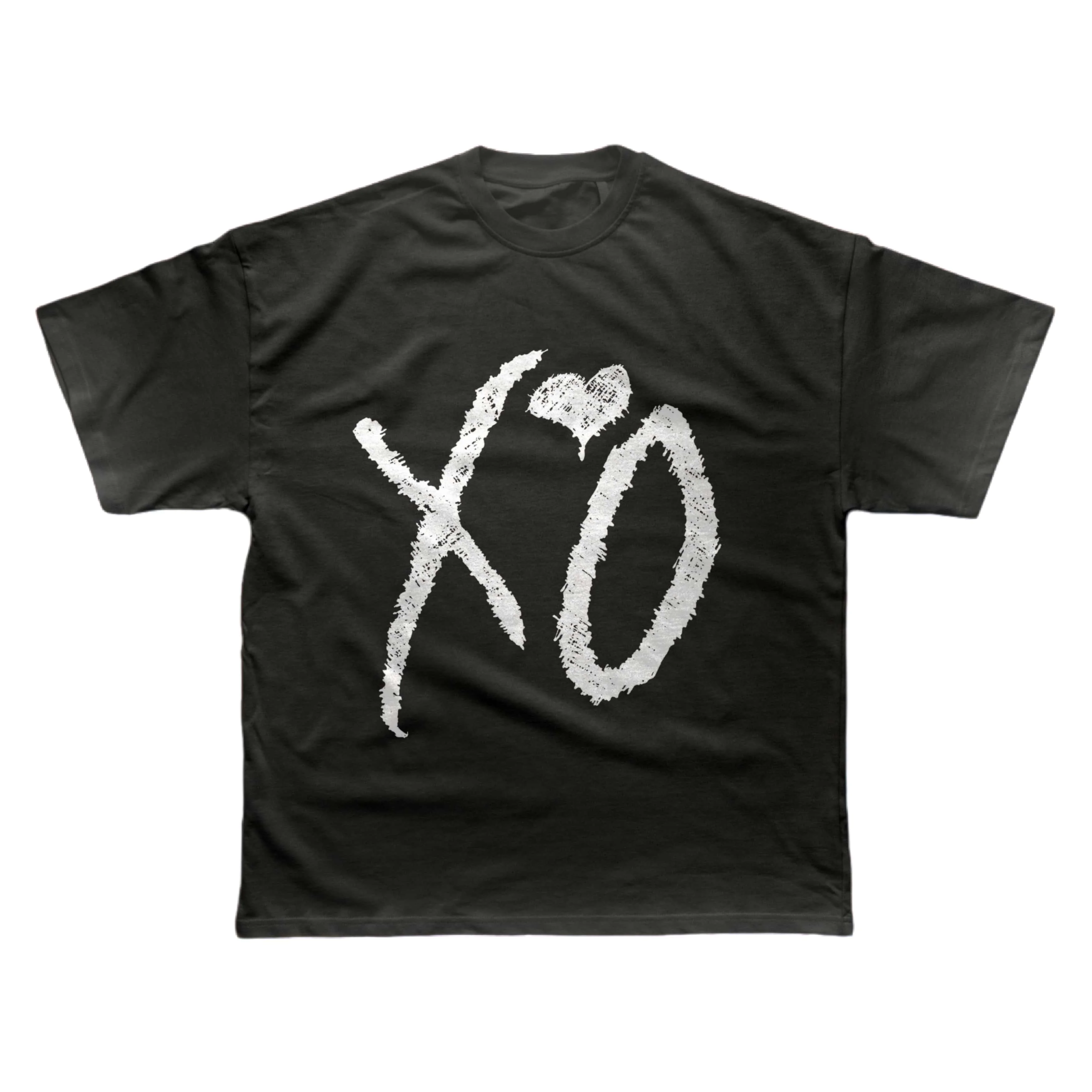 The Weeknd After Hours Til Dawn AHTD Schwarz Weiß XO Stadium Tour T-Shirt Baumwollkleidung Unisex Herren Damen T-Shirt Y2k Casual Tee