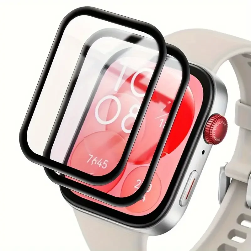 Ultra-HD Full Curved Screen Protector for Huawei Watch Fit - Premium Protective Film Accessory