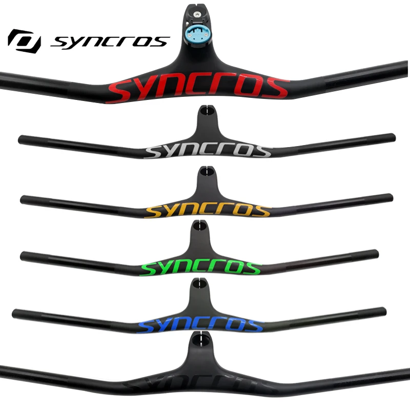 SYNCROSIntegratedCarbonBicycleHandlebarChromeHandlebarMTBBike