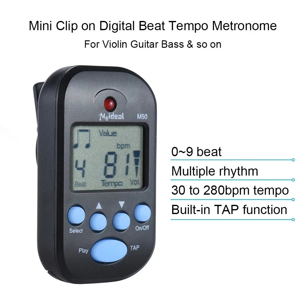 M50 Metronome LCD Digital for Instruments
