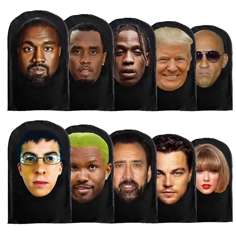 New-3D-Printed-Kanye-Mask-Elastic-Mesh-Full-Face-Mask-for-Men-Women ...