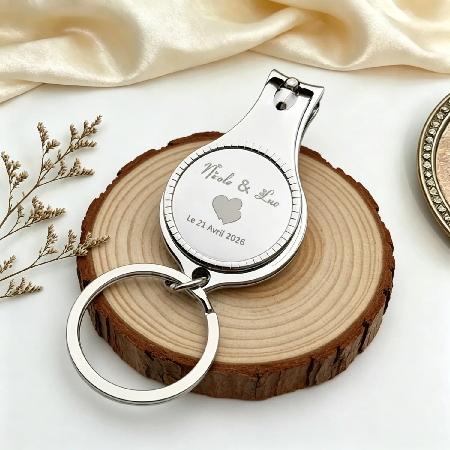 Personal isierte Bier öffner und Nagel knipser, Custom Geschenk, Hochzeit, Geburtstag, Taufe, Erstkommunion, Jahrestag, Feier