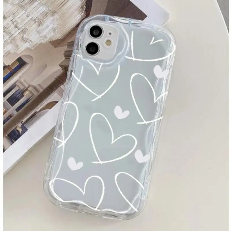 Butterfly Retro Silicone Transparent Phone Case Cover