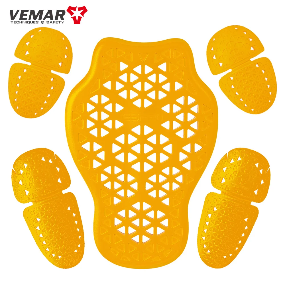 CE Level 2 Certified Motorcycle Back/Elbow/Shoulder Protection Pads Universal Insert Protective Guards For Motorcycle Jacket