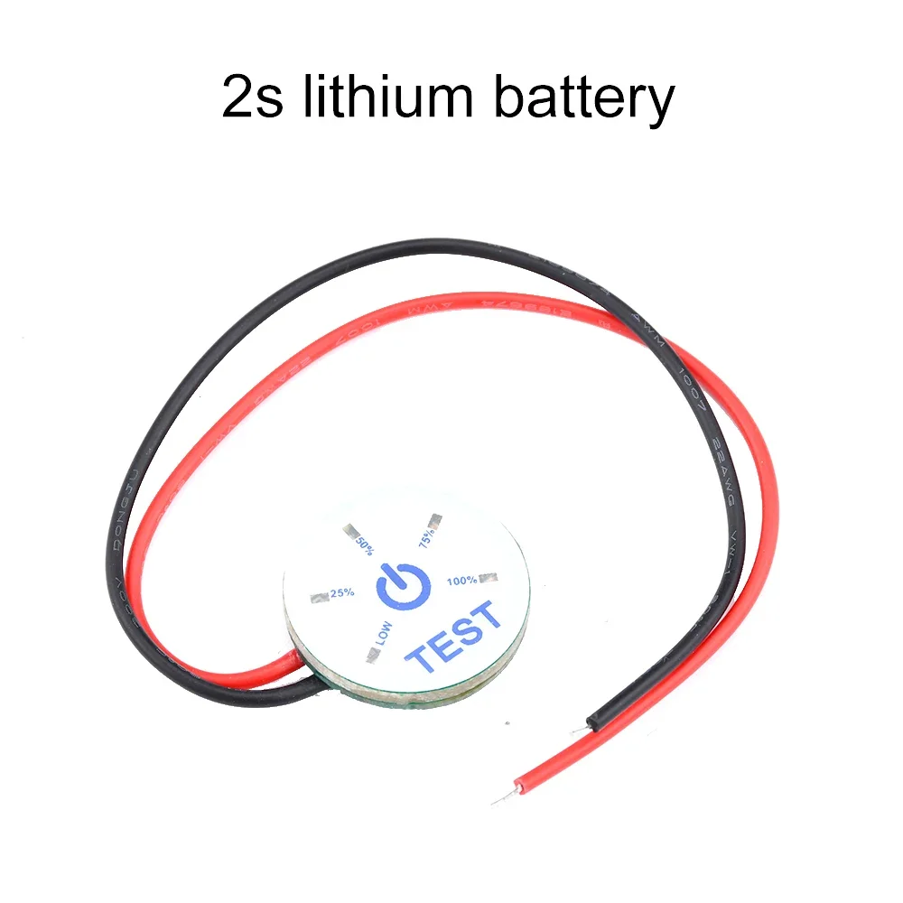 Round Battery Power Indicator with Undervoltage Alert – 12V Multi-Stage Gauge