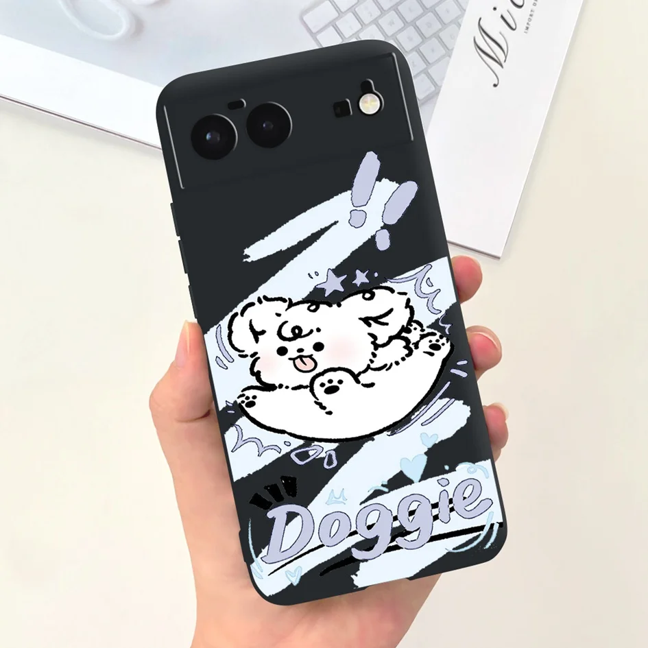 Astronaut-Themed Shockproof Silicone Case - Cute and Durable Cover