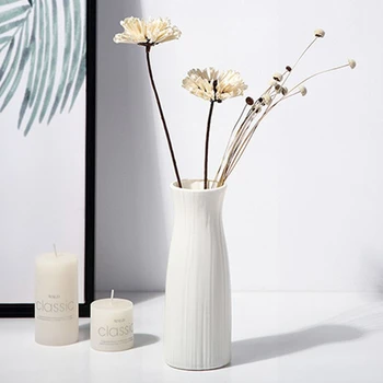 Plastic Vase Imitation Ceramic Flowers Pots Wedding Home Outdoor Garden Table DIY Gift Festival Party Courtyard Decor HotSelling 1