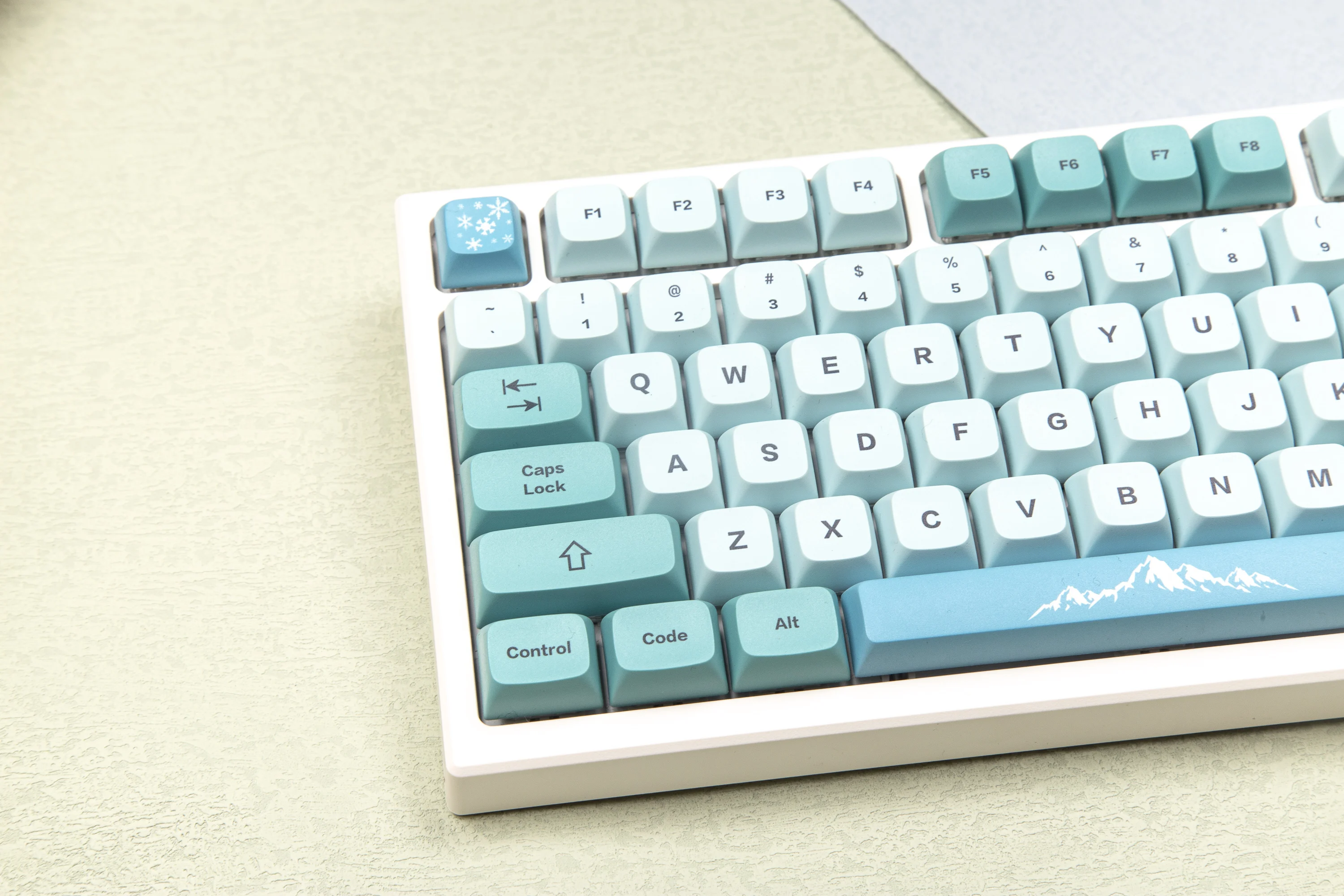 PBTキーキャップ,123キー,gmk,iceberg,メカニカルキーボード用,英語 