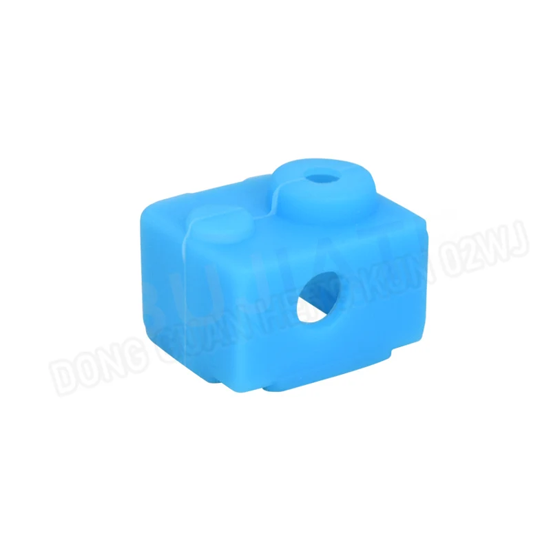 E3D-V6 Aluminium Block Silicone Sleeve 3d Printer Accessories Blue High Temperature Resistant Protective Silicone Sleeve