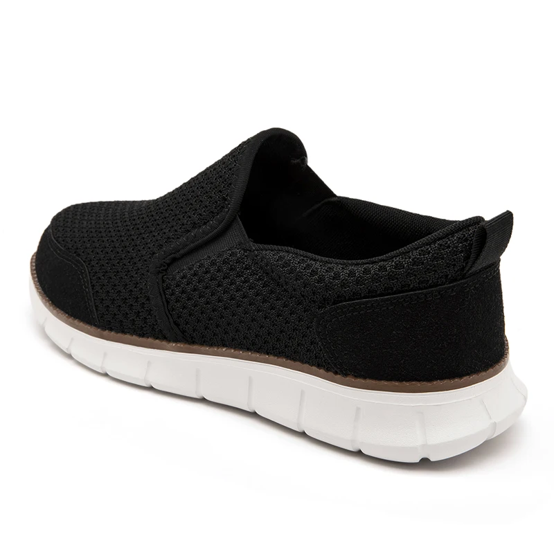 Breathable Mesh Sneakers for Men Ultralight Comfortable Casual Canvas Shoe Slip on and Soft Sole Walking Flats Loafer Size 46 3