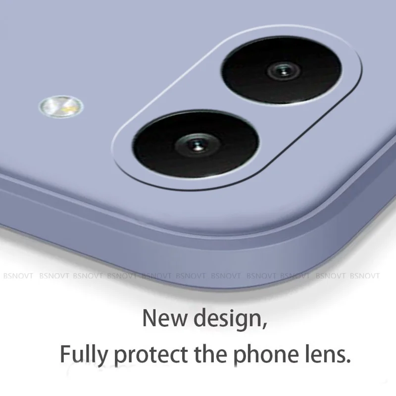Liquid Silicone Shockproof Back Case Cover – Soft and Durable Protection in Original Design