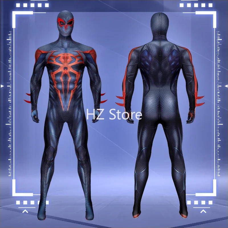 マーベル スパイダーマン 2099 スーパーヒーロー コスプレ衣装