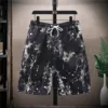 Summer Printed Beach Shorts For Men Fashion Sports Cargo Pants Straight Leg Loose Shorts Drawstring Elastic Waisted Trousers 3
