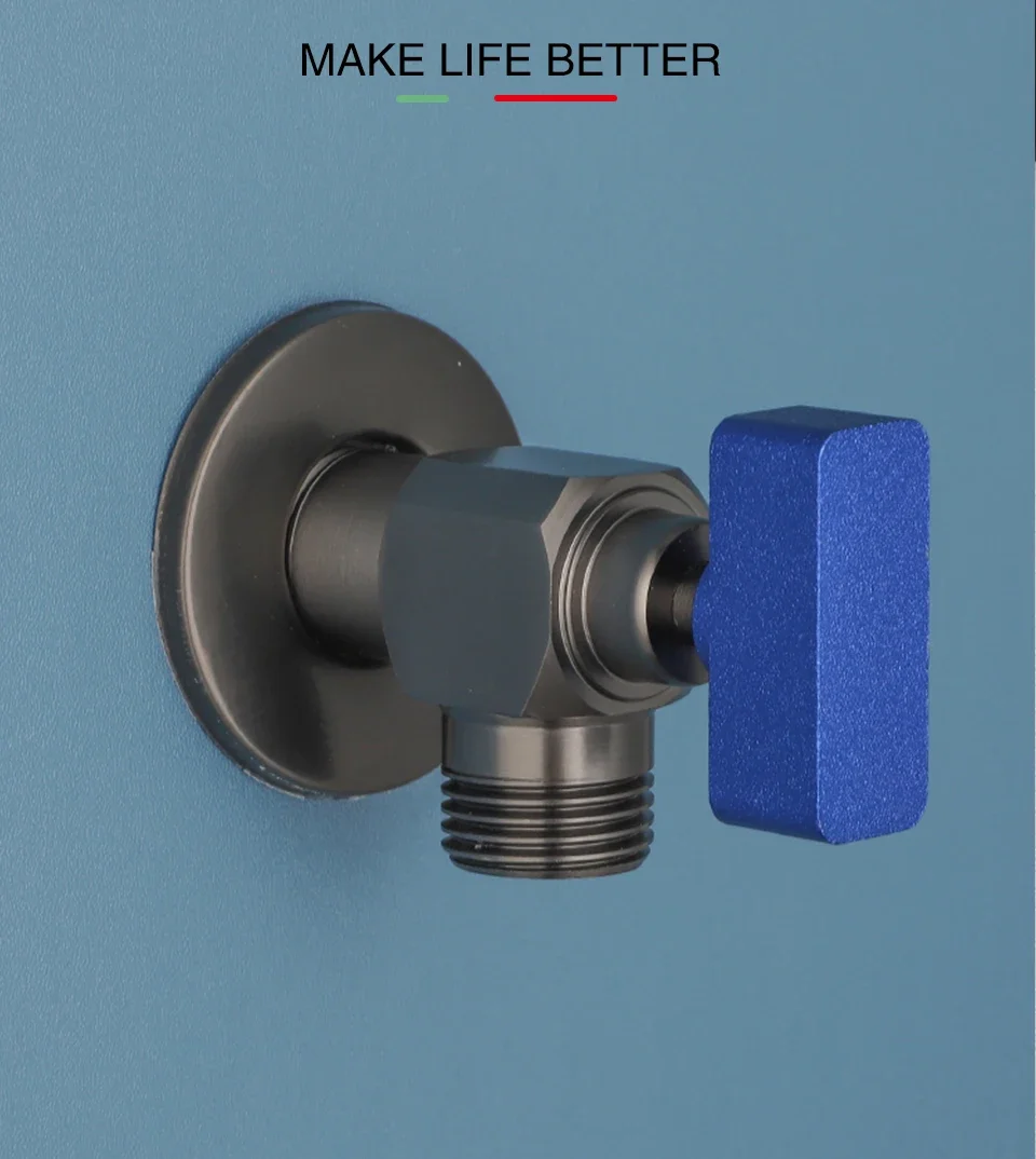 Description Picture 2 of itemFliger Brass Angle Valve Inlet Valves Diverter Valves Toilet Filling Valve Valve G1/2 Kitchen Bathroom Accessories