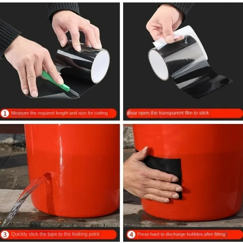 Waterproof Pipe Repair Tape Strong Glue Barrier