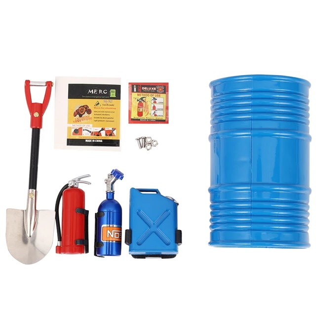 5Pcs 1/10 Rc Crawler Simulation Accessory Parts Model For Axial Scx10 Trx4 Rc Car Parts Toys For Children 1